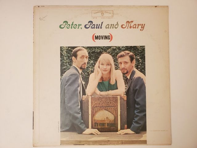Peter, Paul and Mary Moving vinyl record