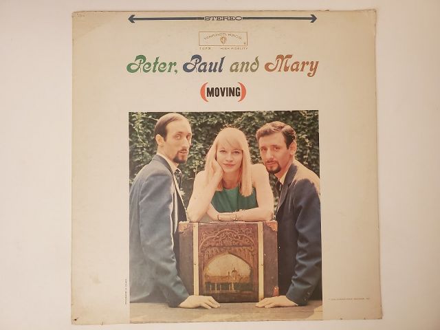Peter, Paul and Mary Moving vinyl record