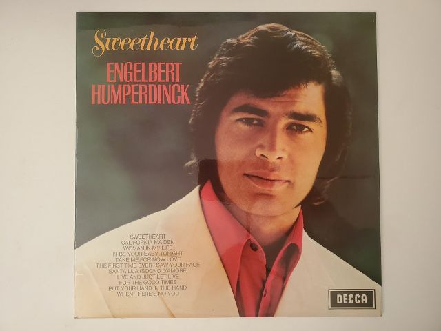 Engelbert Humperdinck Sweetheart vinyl record
