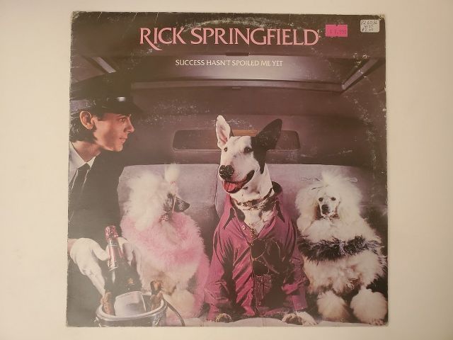 Rick Springfield Success Hasn't Spoiled Me Yet vinyl record