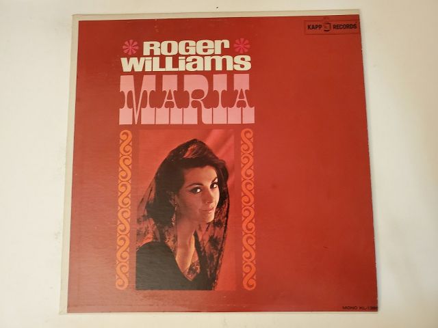 Roger Williams Maria vinyl record