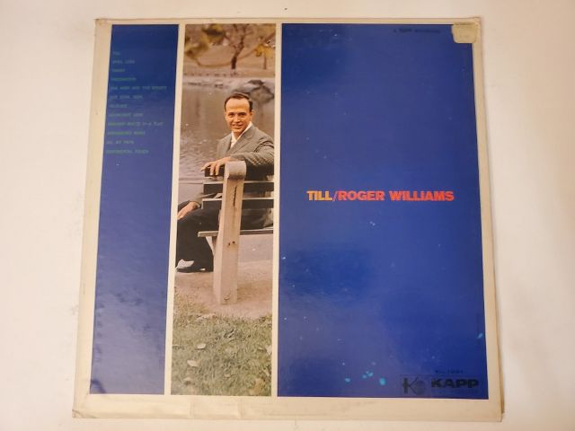 Roger Williams Till vinyl record