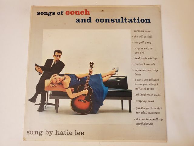 Katie Lee Songs of Couch and Consultation vinyl record
