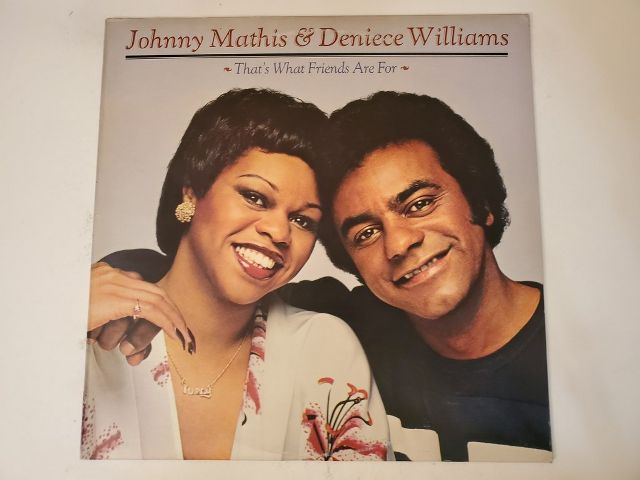 Johnny Mathis & Deniece Williams That's What Friends Are For vinyl record