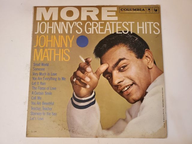 Johnny Mathis More Johnny's Greatest Hits vinyl record