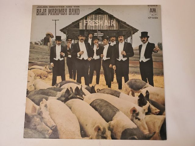 Julius Wechter and the Baja Marimba Band Fresh Air vinyl record