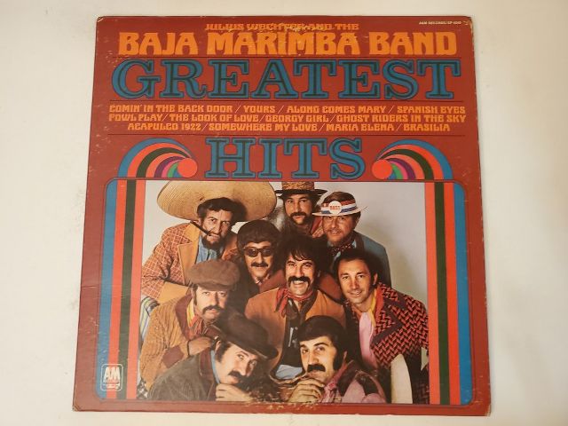 Julius Wechter and the Baja Marimba Band Greatest Hits vinyl record