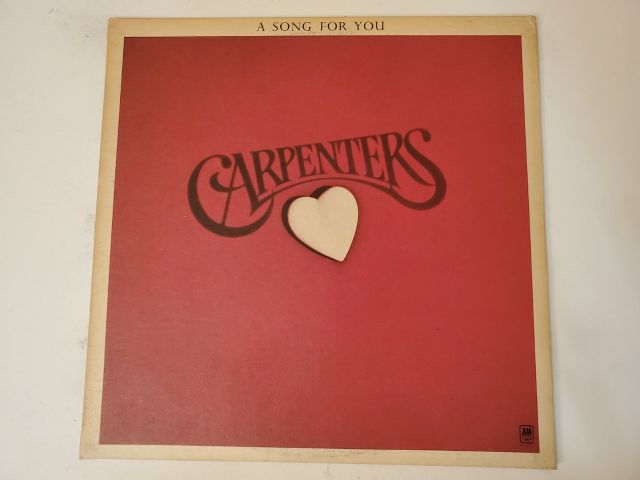Carpenters A Song for You vinyl record