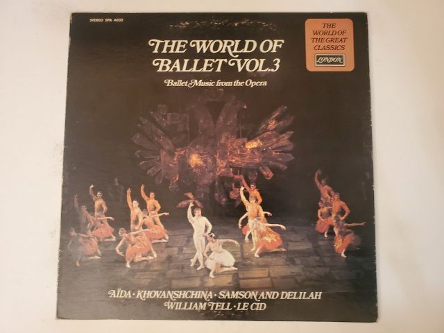 Various Artists The World of Ballet Vol. 3 vinyl record