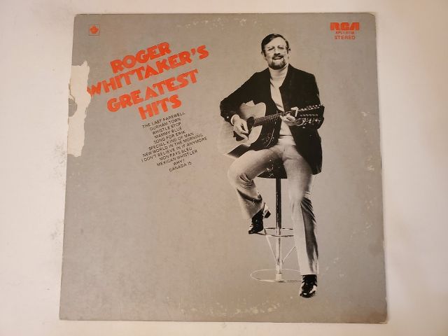 Roger Whittaker Roger Whittaker's Greatest Hits vinyl record