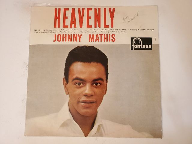 Johnny Mathis Heavenly vinyl record