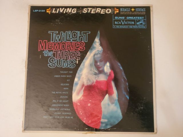 The Three Suns Twilight Memories vinyl record