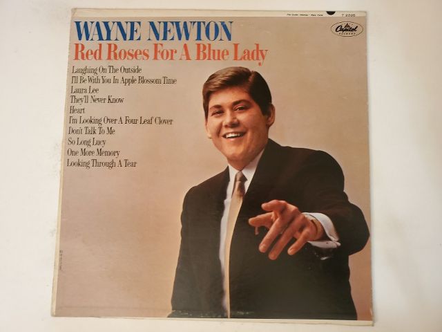 Wayne Newton Red Roses for a Blue Lady vinyl record
