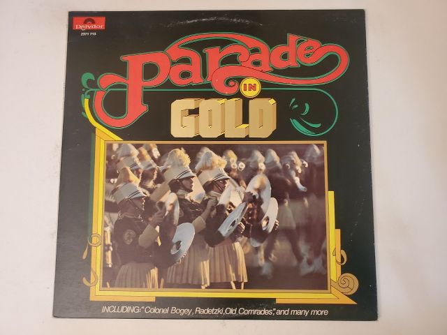 Unknown Parade in Gold vinyl record