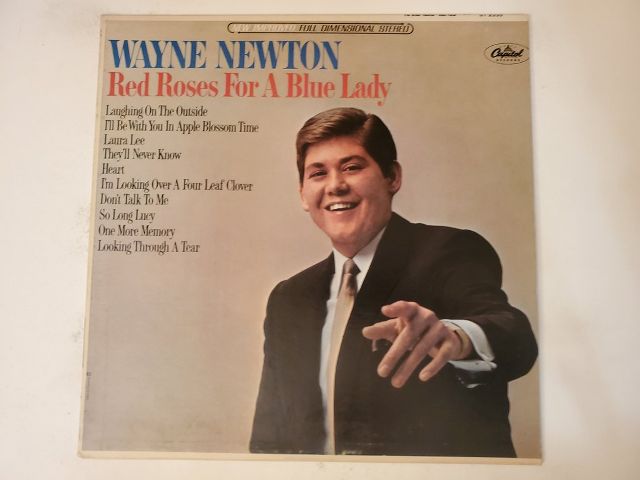 Wayne Newton Red Roses for a Blue Lady vinyl record