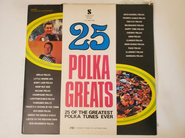Various Artists 25 Polka Greats vinyl record