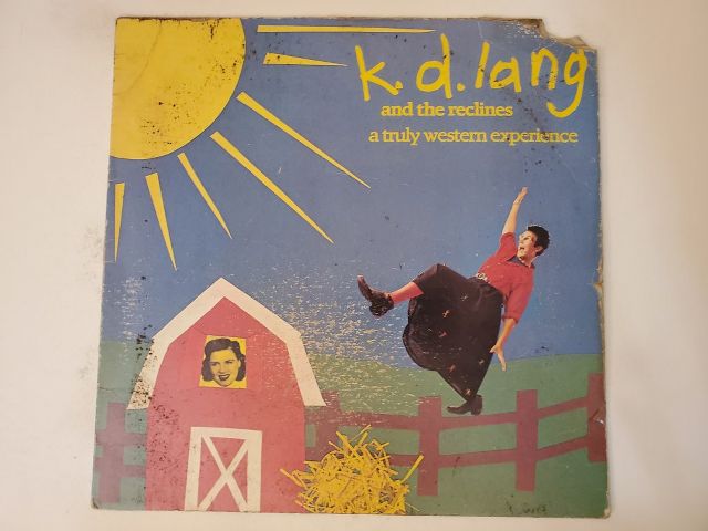 k.d. lang and the reclines A Truly Western Experience vinyl record
