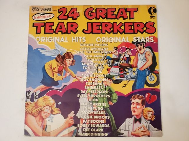 Various Artists 24 Great Tear Jerkers vinyl record