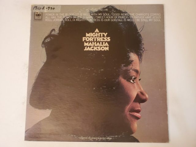 Mahalia Jackson A Mighty Fortress vinyl record