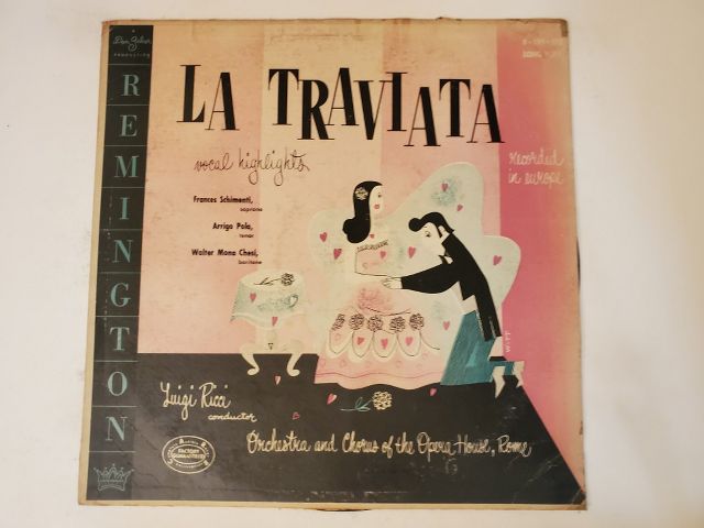 Frances Schimenti, Arrigo Pola, Walter Mona Chesi La Traviata: Vocal Highlights vinyl record