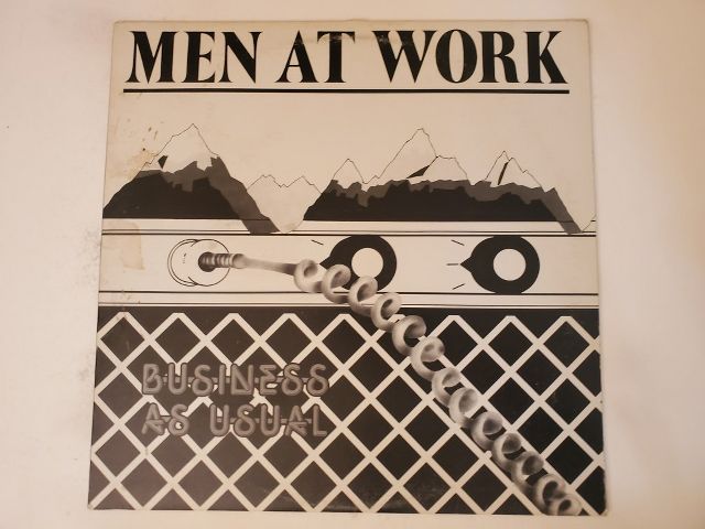 Men at Work Business as Usual vinyl record