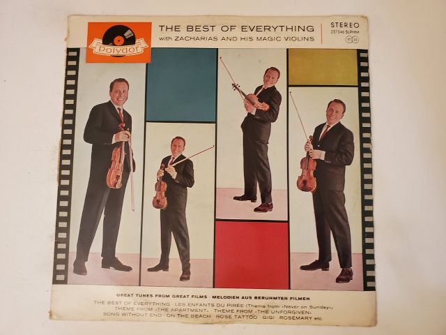 Zacharias and His Magic Violins The Best of Everything vinyl record