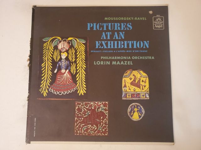 Philharmonia Orchestra conducted by Lorin Maazel Pictures at an Exhibition vinyl record