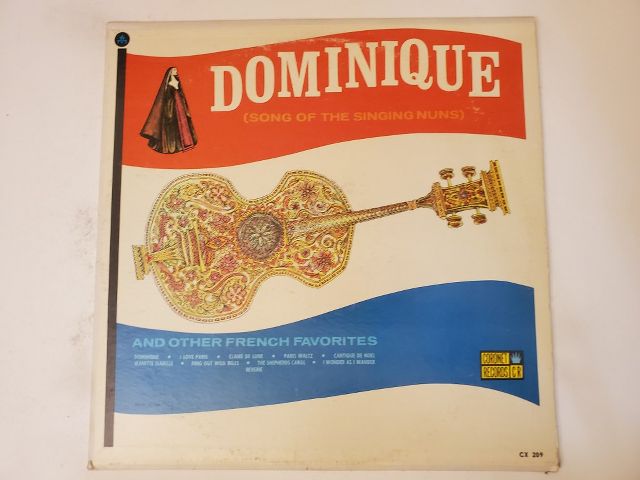 The Singing Nun Dominique (Song of the Singing Nuns) vinyl record