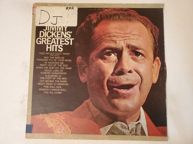 Little Jimmy Dickens Greatest Hits vinyl record