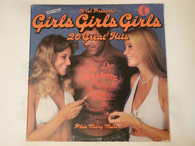 Various Artists Girls Girls Girls vinyl record