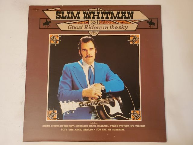 Slim Whitman Ghost Riders in the Sky vinyl record