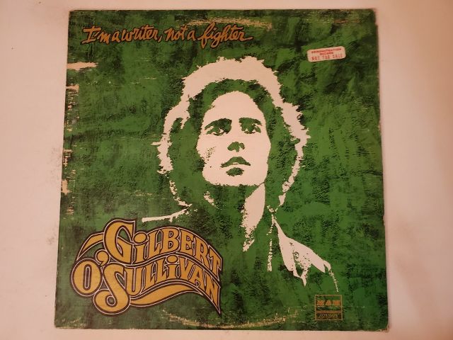 Gilbert O'Sullivan I'm a Writer, Not a Fighter vinyl record