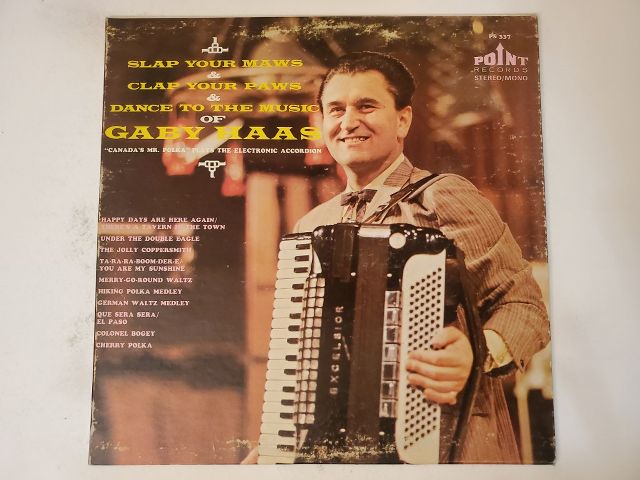Gaby Haas Slap Your Maws & Clap Your Paws & Dance to the Music of Gaby Haas vinyl record