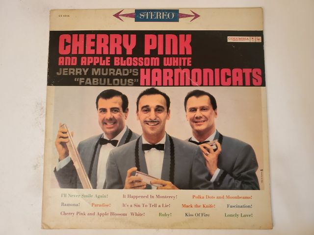 Jerry Murad's Harmonicats Cherry Pink and Apple Blossom White vinyl record