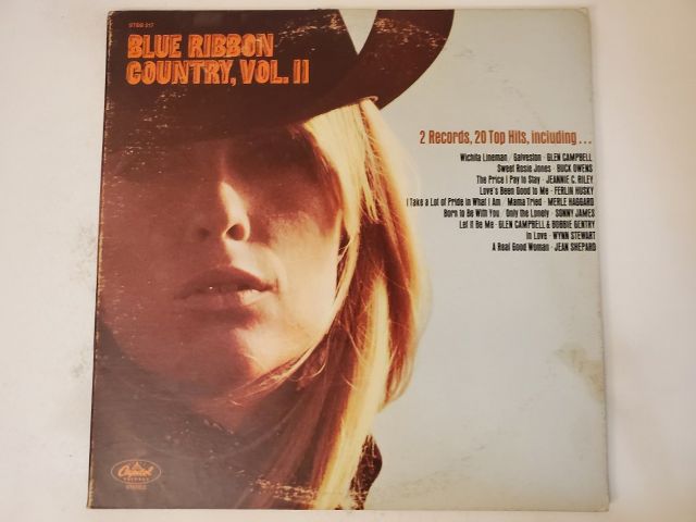 Various Artists Blue Ribbon Country, Vol. II vinyl record