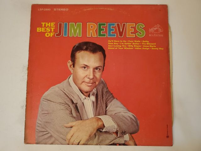 Jim Reeves The Best of Jim Reeves vinyl record