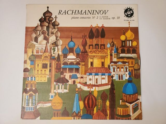 Rachmaninov Piano Concerto No. 2 in C Minor, Op. 18 vinyl record