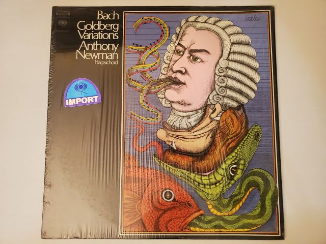 Anthony Newman Bach Goldberg Variations vinyl record