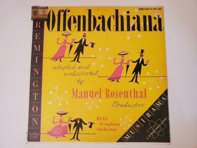 Manuel Rosenthal Offenbachiana vinyl record