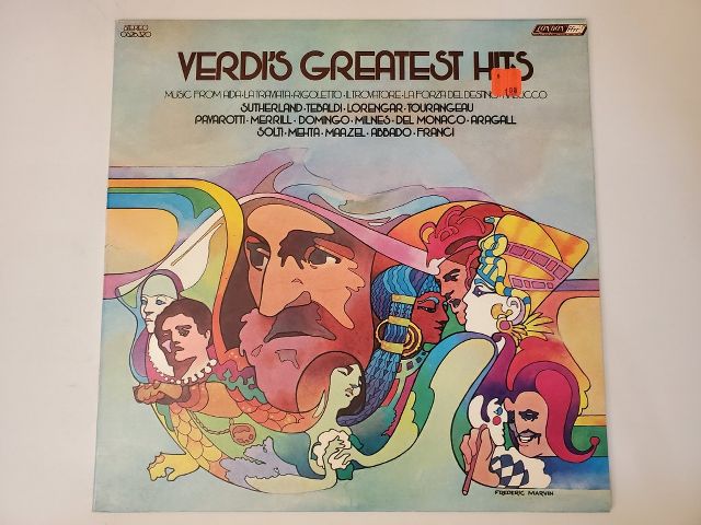 Various Artists Verdi's Greatest Hits vinyl record