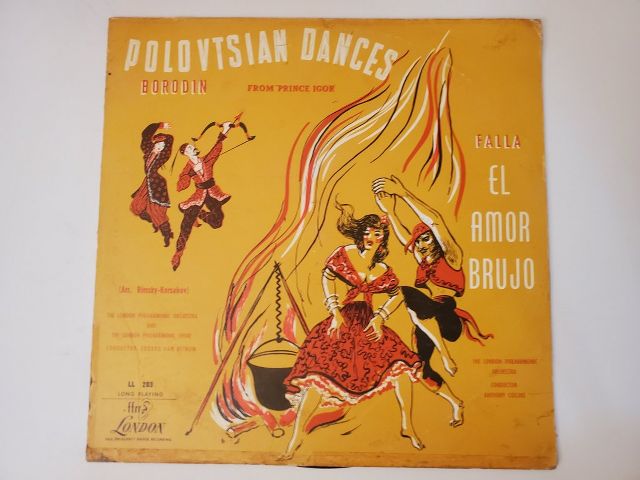 The London Philharmonic Orchestra Polovtsian Dances / El Amor Brujo vinyl record