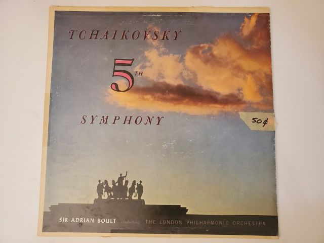 Sir Adrian Boult Tchaikovsky 5th Symphony vinyl record