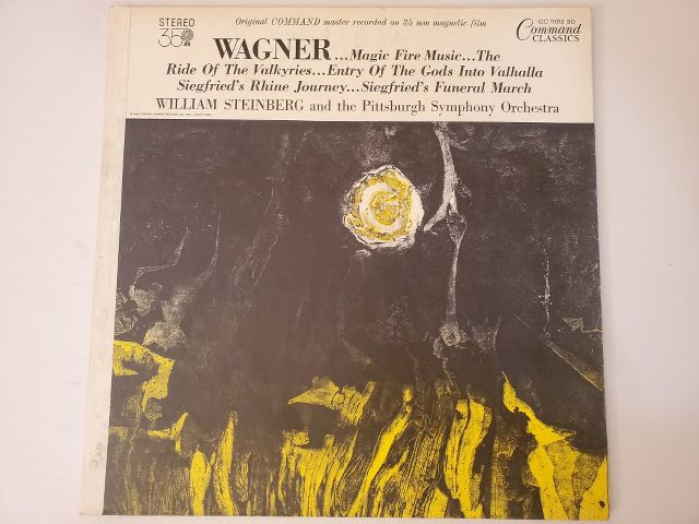 William Steinberg and the Pittsburgh Symphony Orchestra Wagner: Ride Of The Valkyries vinyl record