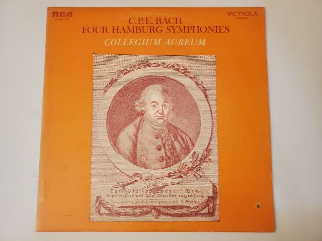 Collegium Aureum Four Hamburg Symphonies vinyl record