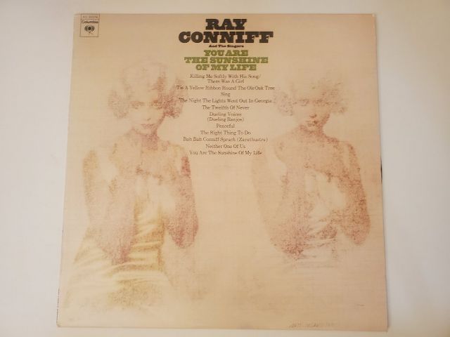 Ray Conniff and The Singers You Are the Sunshine of My Life vinyl record