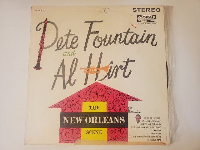 Pete Fountain and Al Hirt The New Orleans Scene vinyl record
