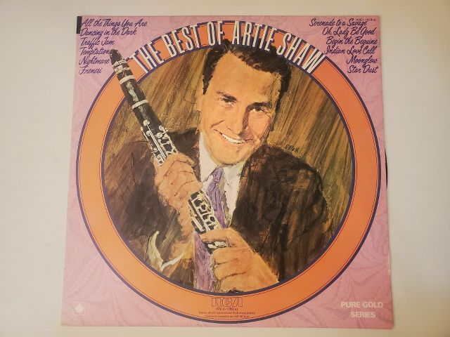 Artie Shaw The Best of Artie Shaw vinyl record