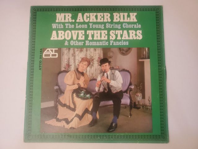 Mr Acker Bilk Above the Stars & Other Romantic Fancies vinyl record