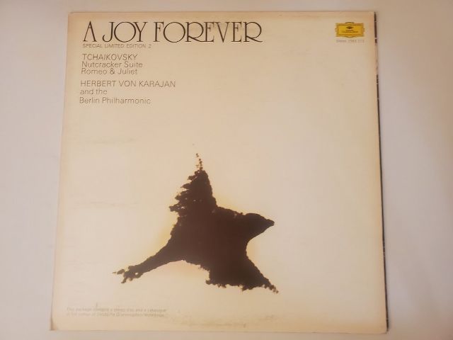 Herbert von Karajan and the Berlin Philharmonic A Joy Forever vinyl record