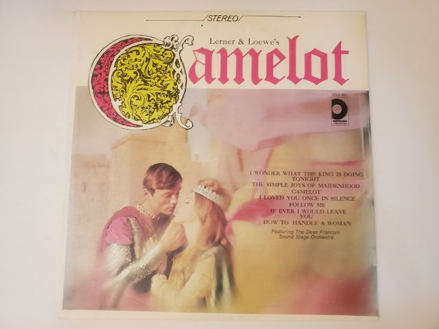 The Dean Franconi Sound Stage Orchestra Lerner & Loewe's Camelot vinyl record